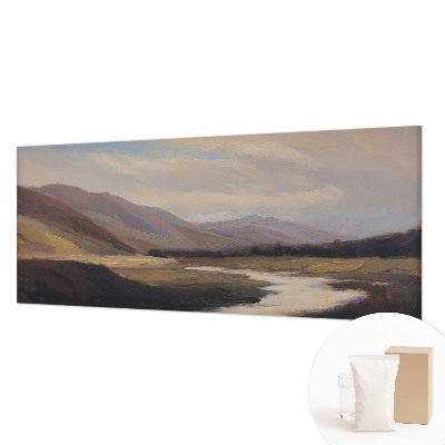 Behang met print Natuurlijke rust