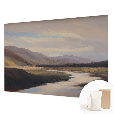 Behang met print Natuurlijke rust