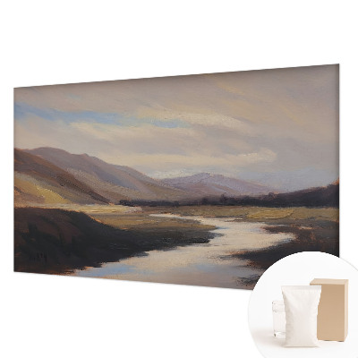 Behang met print Natuurlijke rust
