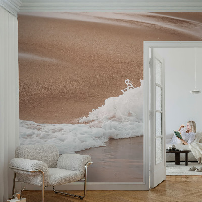 Naadloos fotobehang met het patroon 'Zeebries'