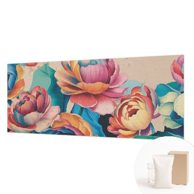 Fotobehang voor slaapkamer Bloemenharmonie