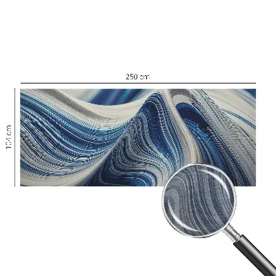 Fotobehang voor de woonkamer in een harmonieuze abstracte stijl