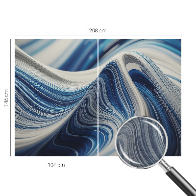 Fotobehang voor de woonkamer Harmonieuze abstractie