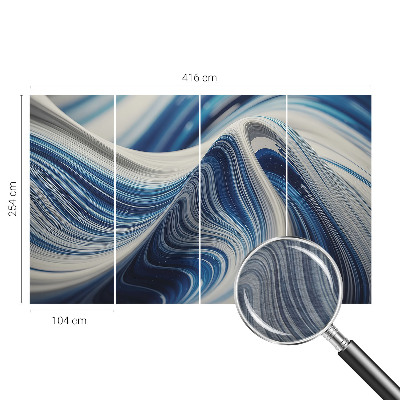 Fotobehang voor de woonkamer Harmonieuze abstractie