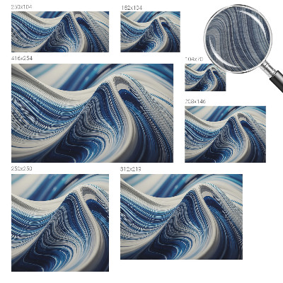 Fotobehang voor de woonkamer Harmonieuze abstractie