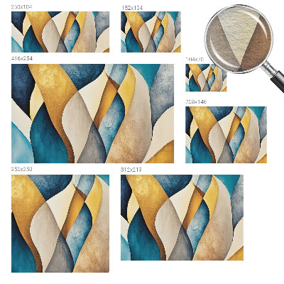 Modern fotobehang Golvende abstractie