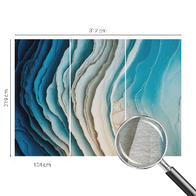 Premium fotobehang Golven van harmonie