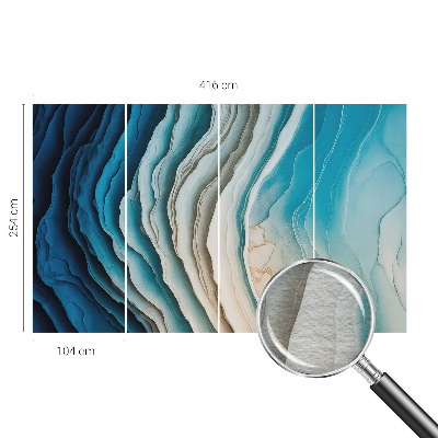 Premium fotobehang Golven van harmonie