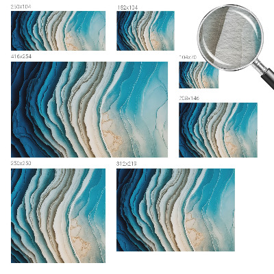 Premium fotobehang Golven van harmonie