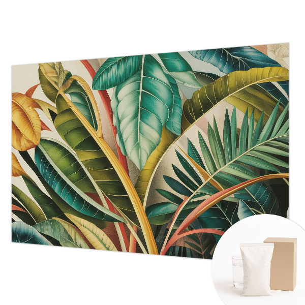 Hoogwaardig fotobehang Exotische bladeren