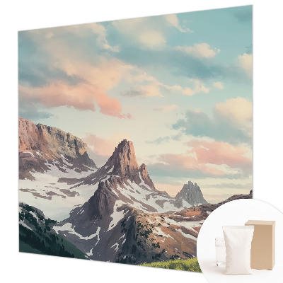 Kwalitatief fotobehang Bergpanorama