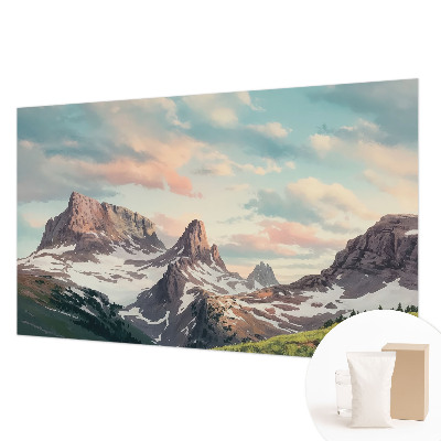 Kwalitatief fotobehang Bergpanorama