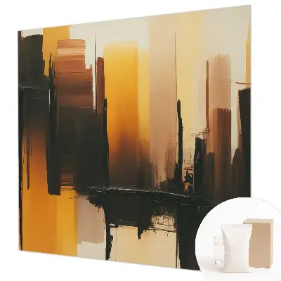 Vlies fotobehang met verticale strepen