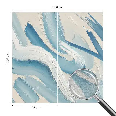 Fotobehang vliesbehang met abstracte streken