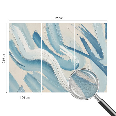 Fotobehang vliesbehang Abstracte streken