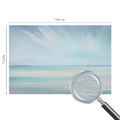 Vliesbehang fotobehang woonkamer met een rustig zeezicht