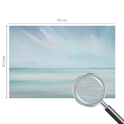 Vliesbehang fotobehang woonkamer met een rustig zeezicht