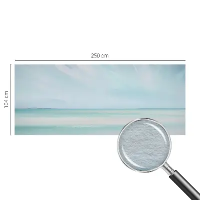 Vliesbehang fotobehang woonkamer met een rustig zeezicht