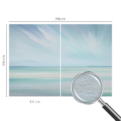 Vliesbehang fotobehang woonkamer Kalme zee