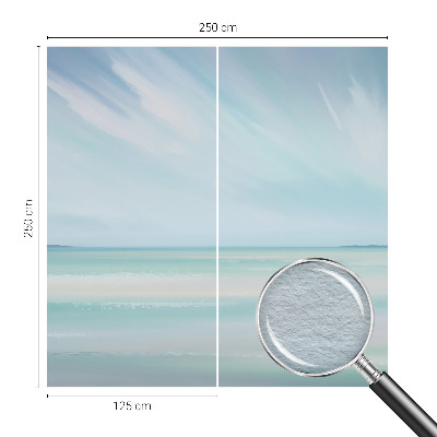 Vliesbehang fotobehang woonkamer Kalme zee