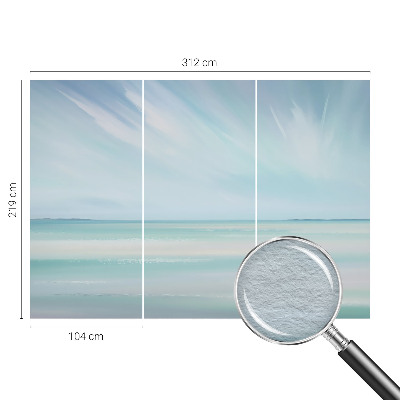 Vliesbehang fotobehang woonkamer Kalme zee