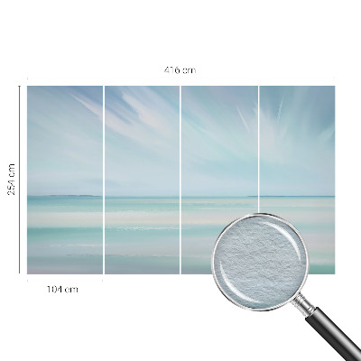 Vliesbehang fotobehang woonkamer Kalme zee
