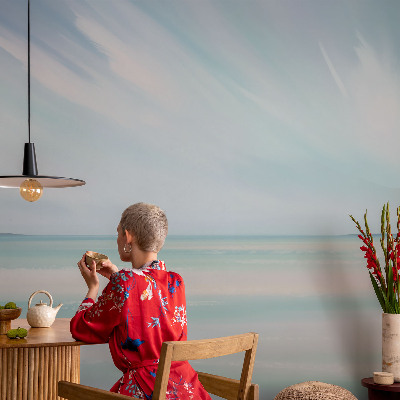 Vliesbehang fotobehang woonkamer Kalme zee