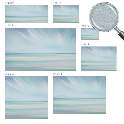 Vliesbehang fotobehang woonkamer Kalme zee