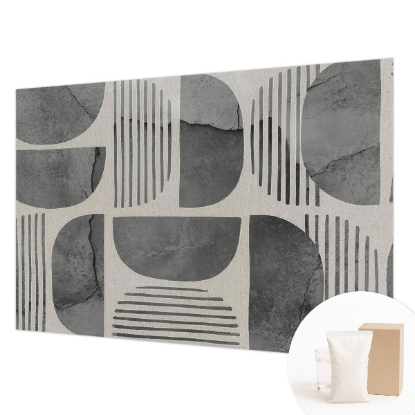 Vlies fotobehang op maat Geometrische vormen