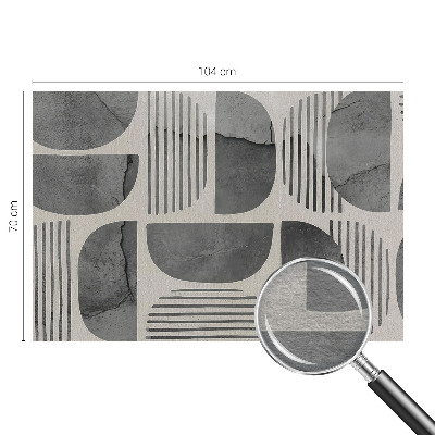 Vlies fotobehang op maat Geometrische vormen