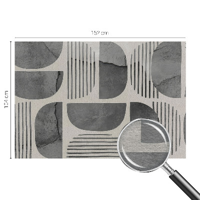 Vlies fotobehang op maat Geometrische vormen