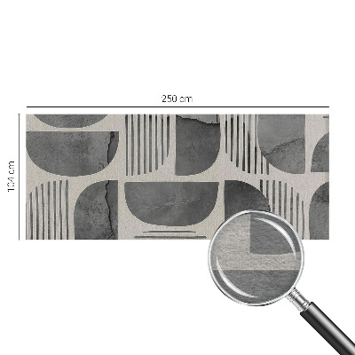 Vlies fotobehang op maat Geometrische vormen