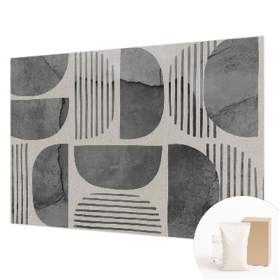 Vlies fotobehang op maat Geometrische vormen