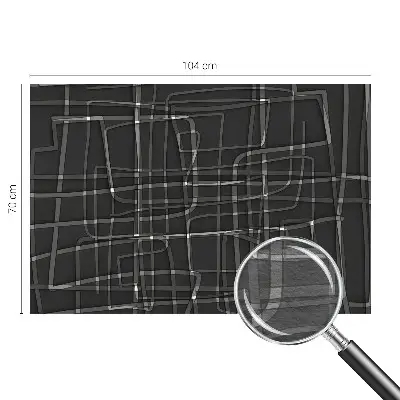 Fotobehang met abstracte lijnen als motief