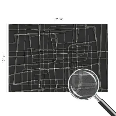 Fotobehang met abstracte lijnen als motief