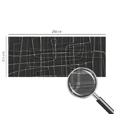 Fotobehang met abstracte lijnen als motief