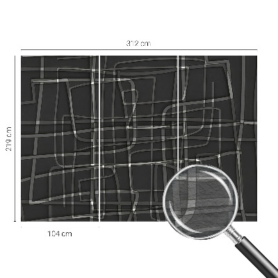 Fotobehang Abstracte lijnen