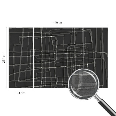 Fotobehang Abstracte lijnen