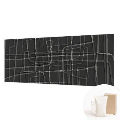 Fotobehang met abstracte lijnen als motief