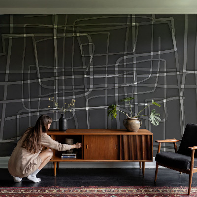 Fotobehang Abstracte lijnen