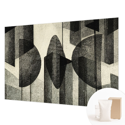 Fotobehang naadloos met een patroon van geometrische vormen