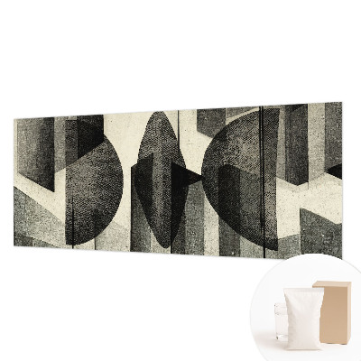 Fotobehang naadloos met een patroon van geometrische vormen