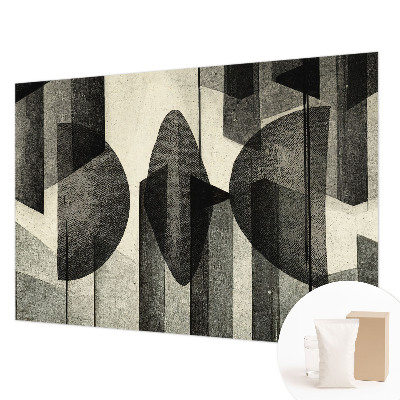 Fotobehang naadloos met een patroon van geometrische vormen