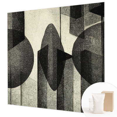 Fotobehang naadloos met een patroon van geometrische vormen