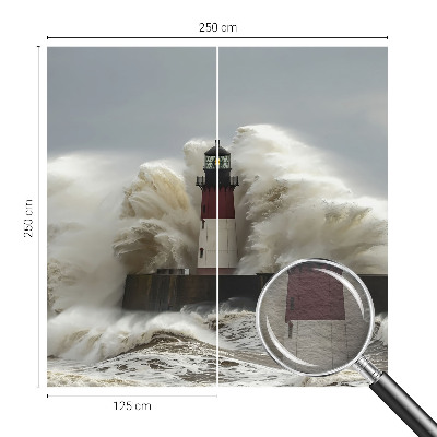 Foto behang op maat Zeegolven