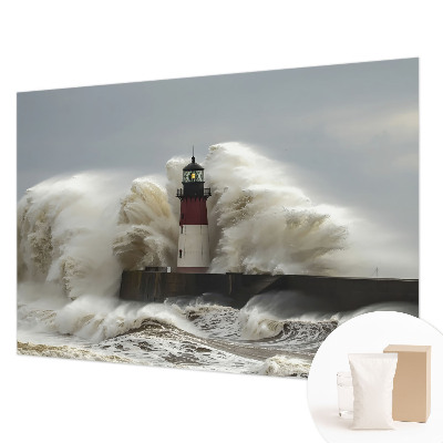 Foto behang op maat Zeegolven