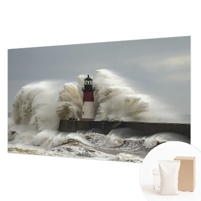Foto behang op maat Zeegolven