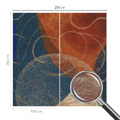 Fotobehang slaapkamer Kleurrijke vormen