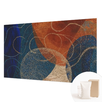 Fotobehang slaapkamer Kleurrijke vormen