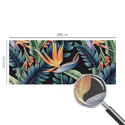 Fotobehang woonkamer met paradijs‑thema